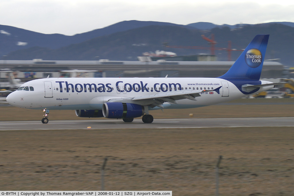 G-BYTH, 1993 Airbus A320-231 C/N 429, Thomas Cook Airlines Airbus A320