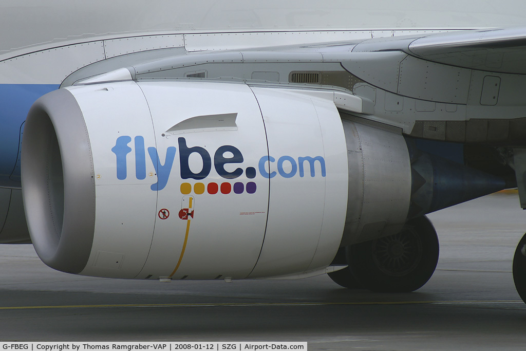 G-FBEG, 2007 Embraer 195LR (ERJ-190-200LR) C/N 19000120, Fly BE - British European Embraer 190