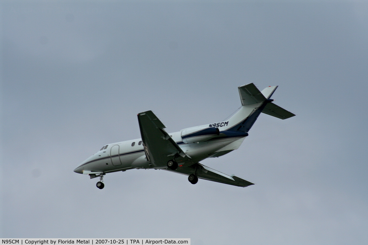 N95CM, 1981 Hawker Siddeley HS.125 Series 700A C/N 257156, HS700