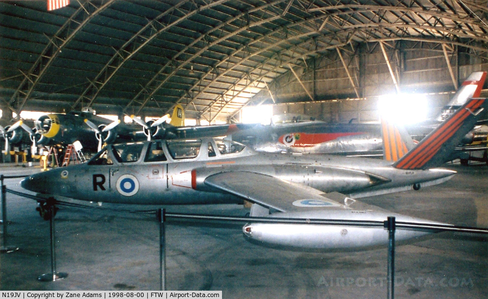 N19JV, 1962 Fouga (Valmet) CM-170R Magister C/N FM-39, Fouga - Visitor at the Vintage Flying Museum