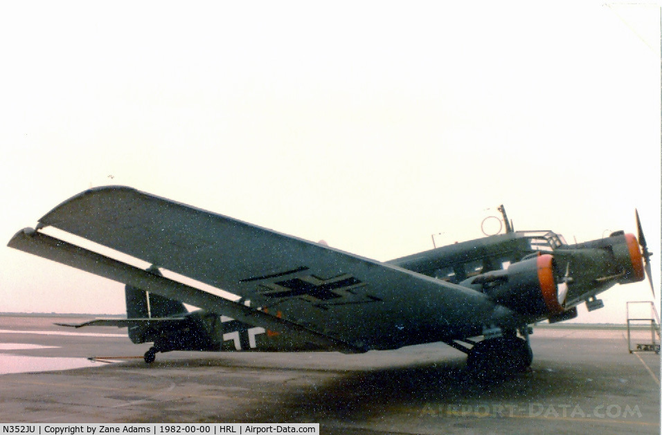 N352JU, 1941 Junkers (CASA) 352L (Ju-52) C/N 67, CAF JU-52 at Rebel Field