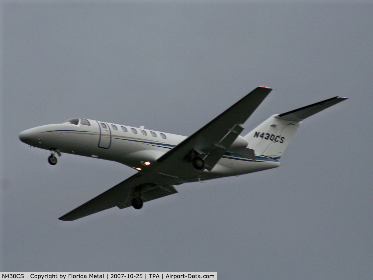 N430CS, 2007 Cessna 525B C/N 525B0185, C525B