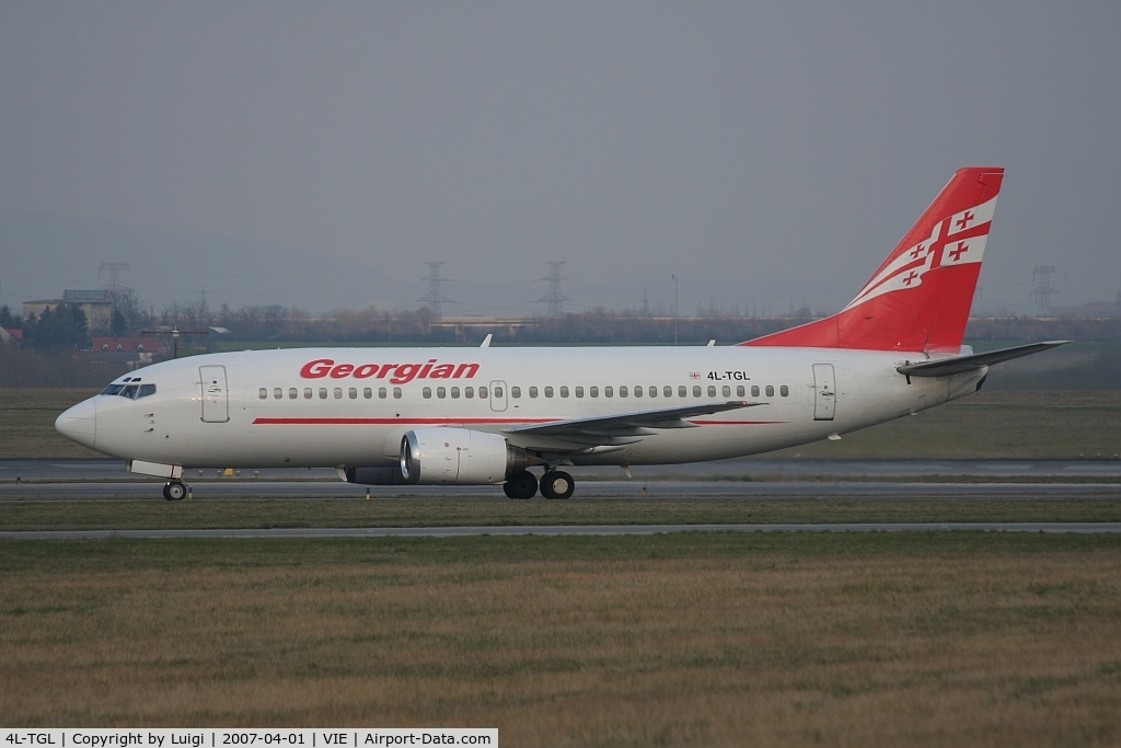 4L-TGL, 1988 Boeing 737-3B7 C/N 23859, Georgian 737-300