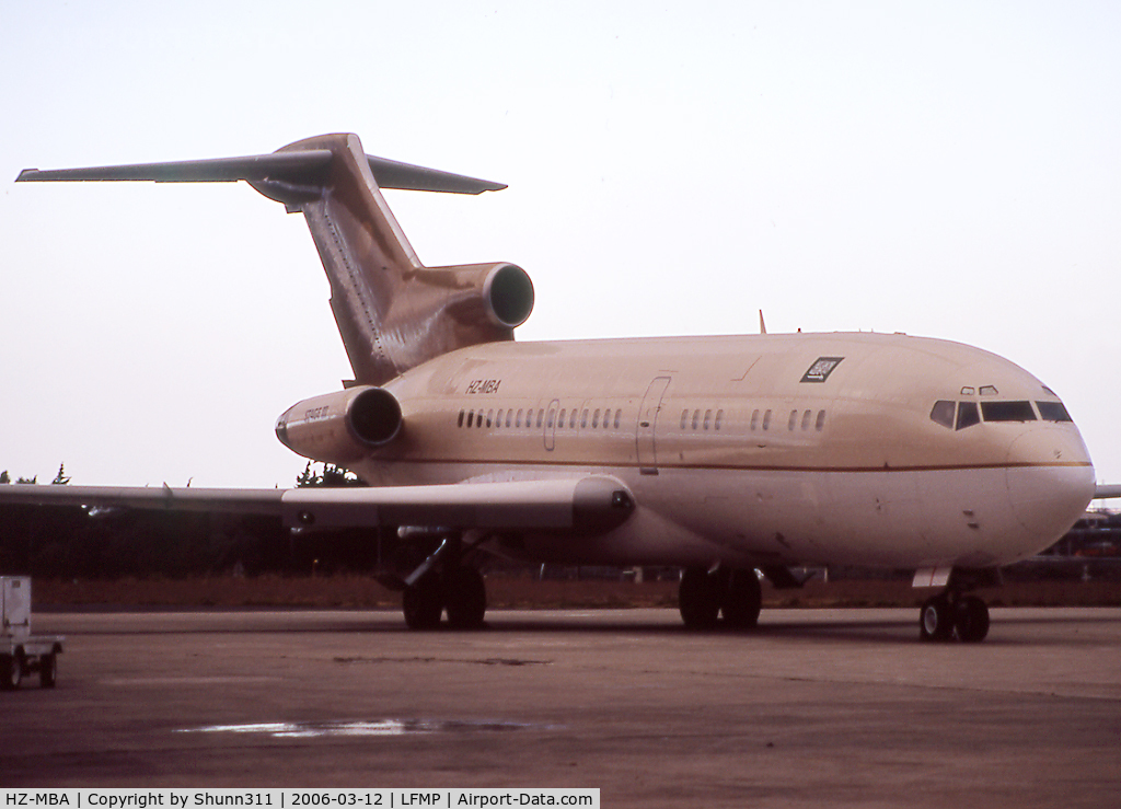 HZ-MBA, 1966 Boeing 727-21 C/N 19006, Parked at the EAS facility...