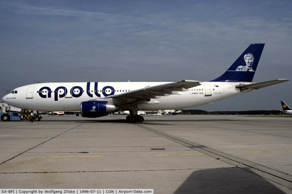 SX-BFI, 1982 Airbus A300B4-203 C/N 204, visitor