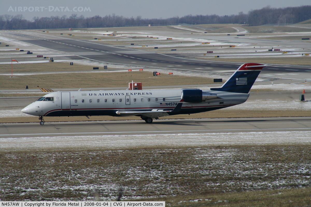 N457AW, 2003 Canadair CRJ-200LR (CL-600-2B19) C/N 7854, US Airways Express