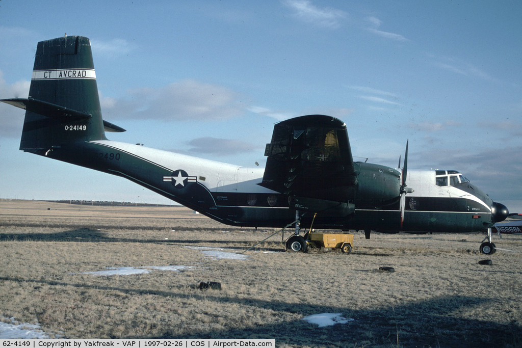62-4149, 1962 De Havilland Canada C-7B Caribou C/N 85, United States Air Force Dash 4