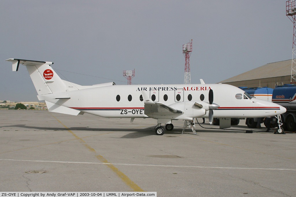 ZS-OYE, 1996 Beech 1900D C/N UE-200, Air Express Algeria B1900