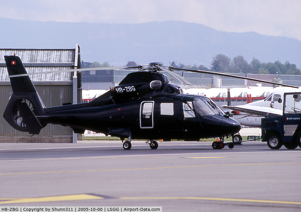 HB-ZBG, 1987 Aérospatiale AS-365N-2 Dauphin C/N 6251, Based here...