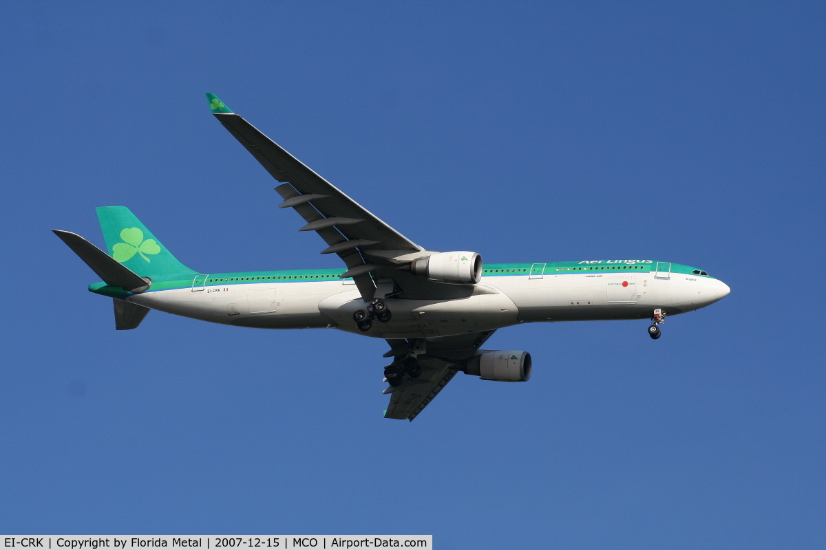 EI-CRK, 1994 Airbus A330-301 C/N 070, Aer Lingus