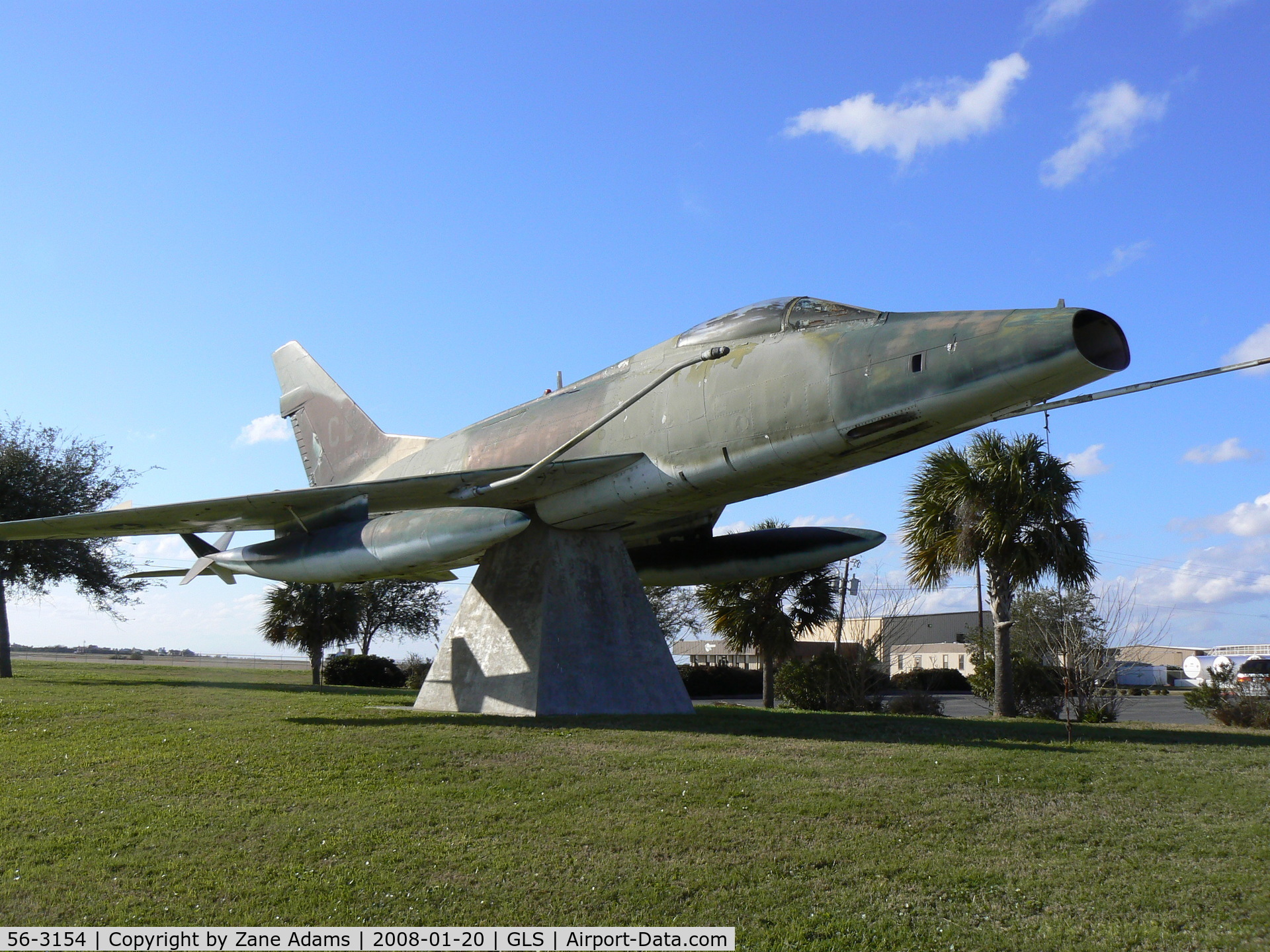 56-3154, 1956 North American F-100D Super Sabre C/N 235-350, Lone Star Flight Museum
