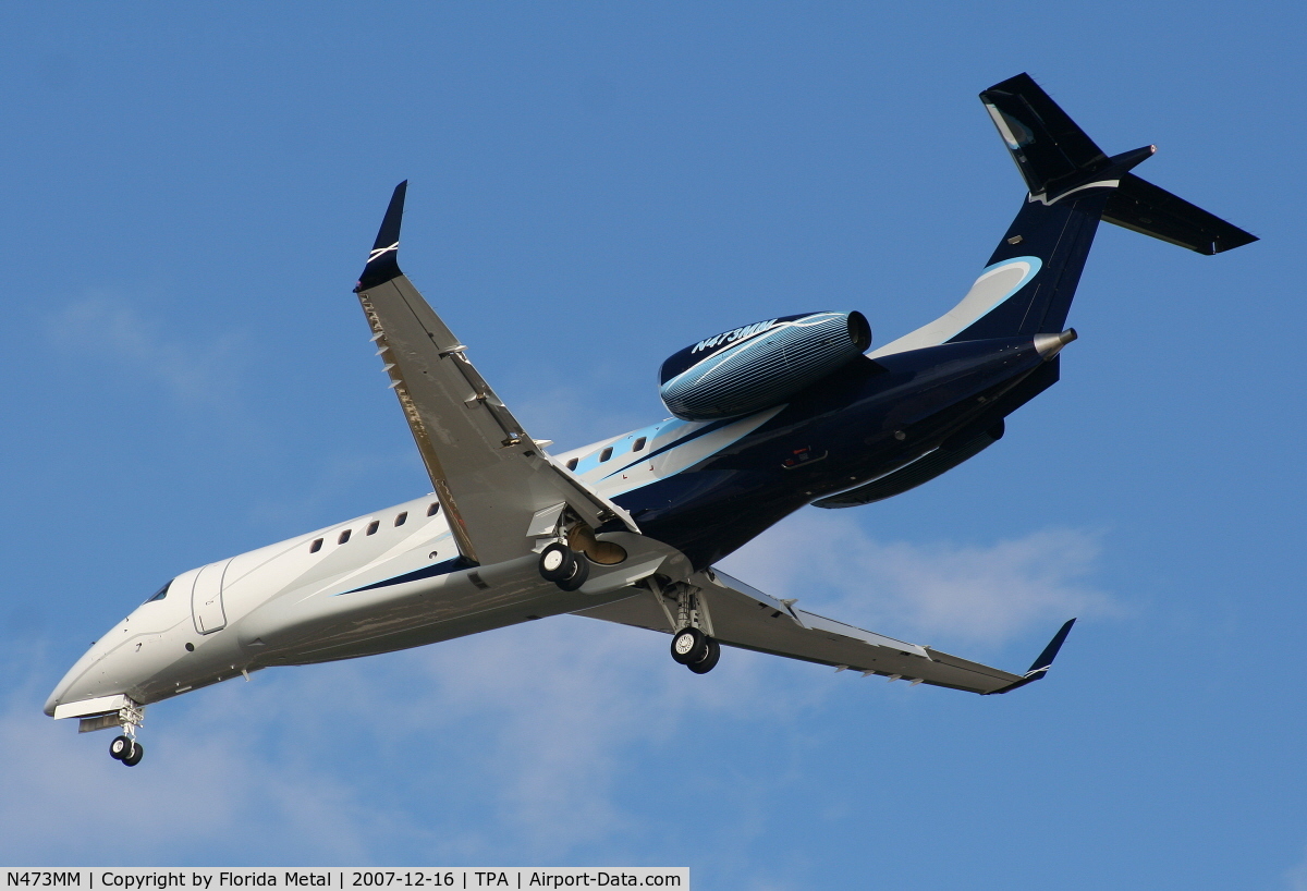 N473MM, 2007 Embraer EMB-135BJ Legacy C/N 14500983, Legacy