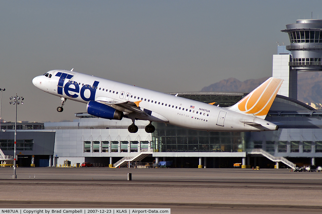 N487UA, 2002 Airbus A320-232 C/N 1669, Ted Airlines / 2002 Airbus Industrie A320-232