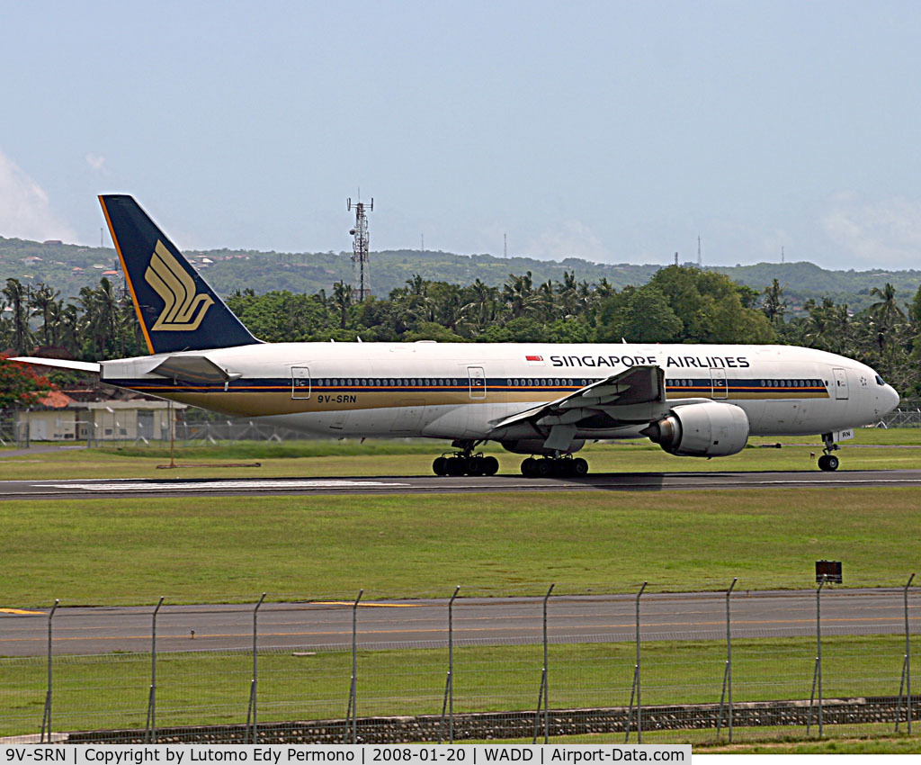 9V-SRN, 2003 Boeing 777-212/ER C/N 32318, Ready depart for SIN