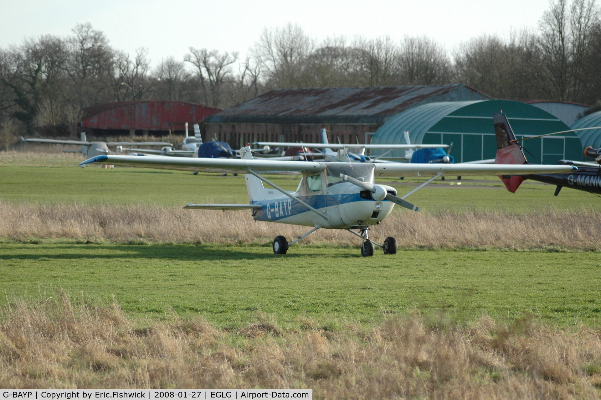 G-BAYP, 1973 Cessna 150L C/N 150-74017, 3. G-BAYP At Panshanger Airfield
