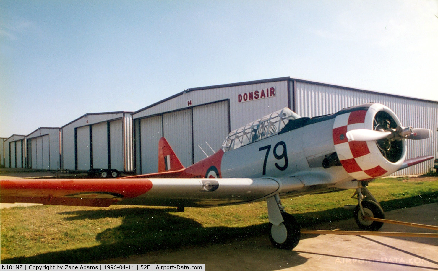 N101NZ, 1944 North American AT-6D Texan C/N 88-15611, At Aero Valley (Northwest Regional)
