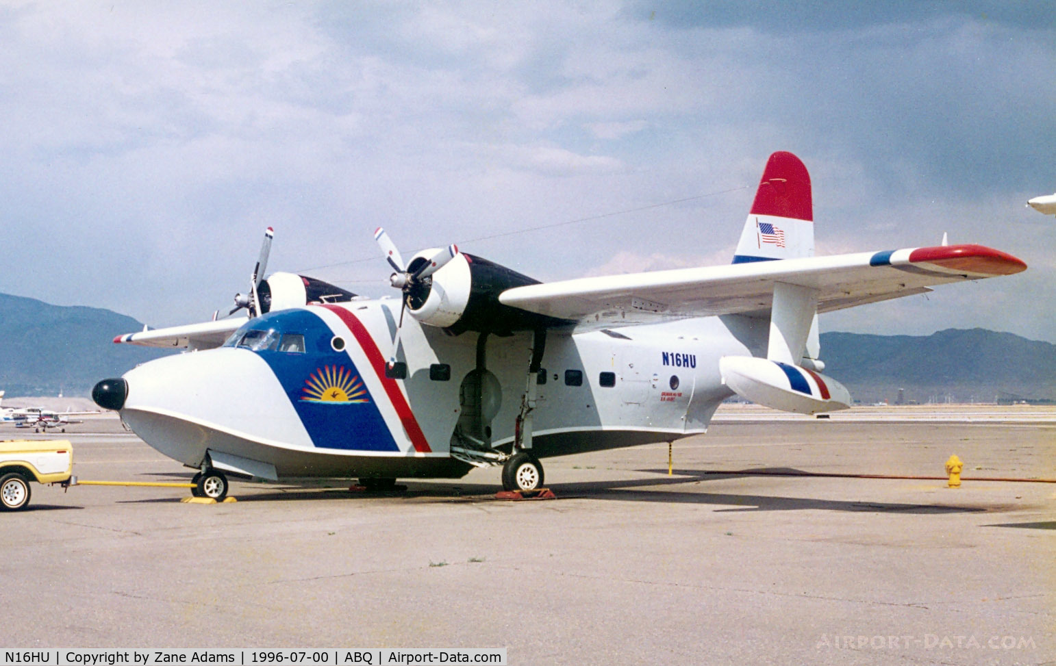 N16HU, 1951 Grumman HU-16B Albatross C/N G-55, Albatross at Albuquerque