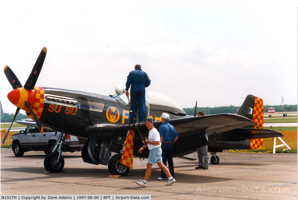 N151TH, 1944 North American P-51D Mustang C/N 122-44706  (44-84850), At Beaumont airshow