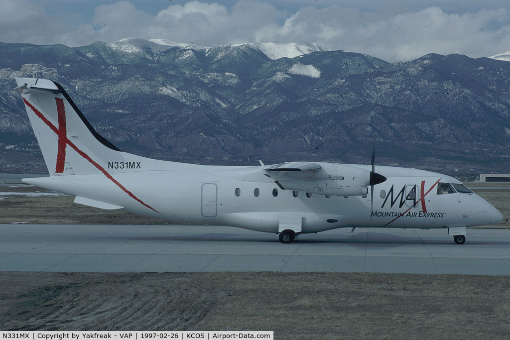 N331MX, 1996 Dornier 328-100 C/N 3074, Mountain Air Express Dornier 328