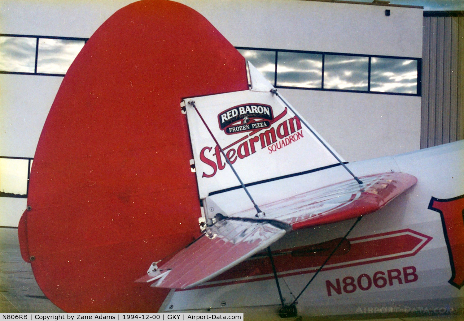 N806RB, 1942 Boeing A75 C/N 75-4000, Red Baron Stearman - this is of of two Red Baron aircraft that were destroyed in an airshow midair collision at Kissimmee, FL 04/19/98