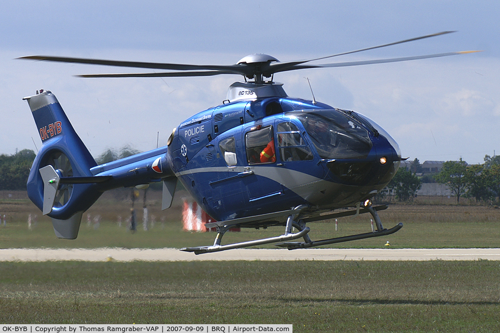 OK-BYB, 2004 Eurocopter EC-135T-2+ C/N 0340, Czech Republic - Police Eurocopter EC135