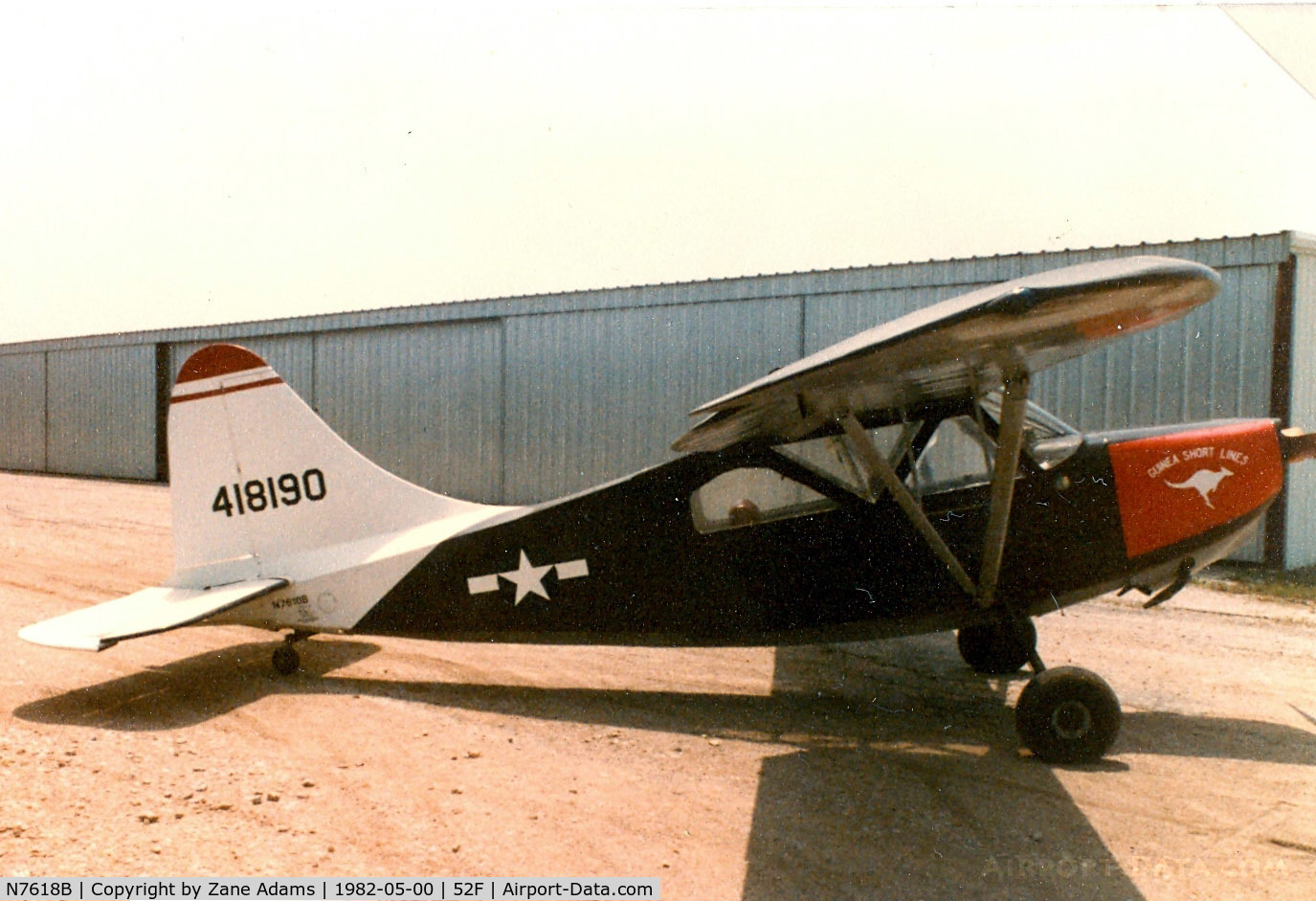 N7618B, Stinson L-5E Sentinel C/N 535, At Aero Valley (Northwest Regional)