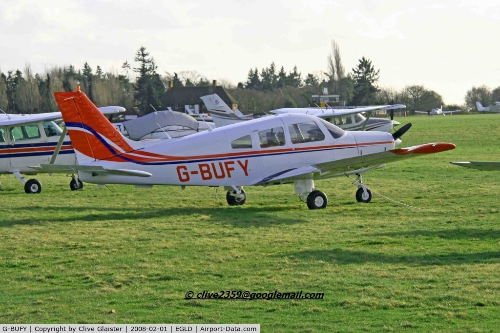G-BUFY, 1980 Piper PA-28-161 Cherokee Warrior II C/N 28-8016211, Registered Owner: BICKERTONS AERODROMES LTD - Previous ID: N130CT