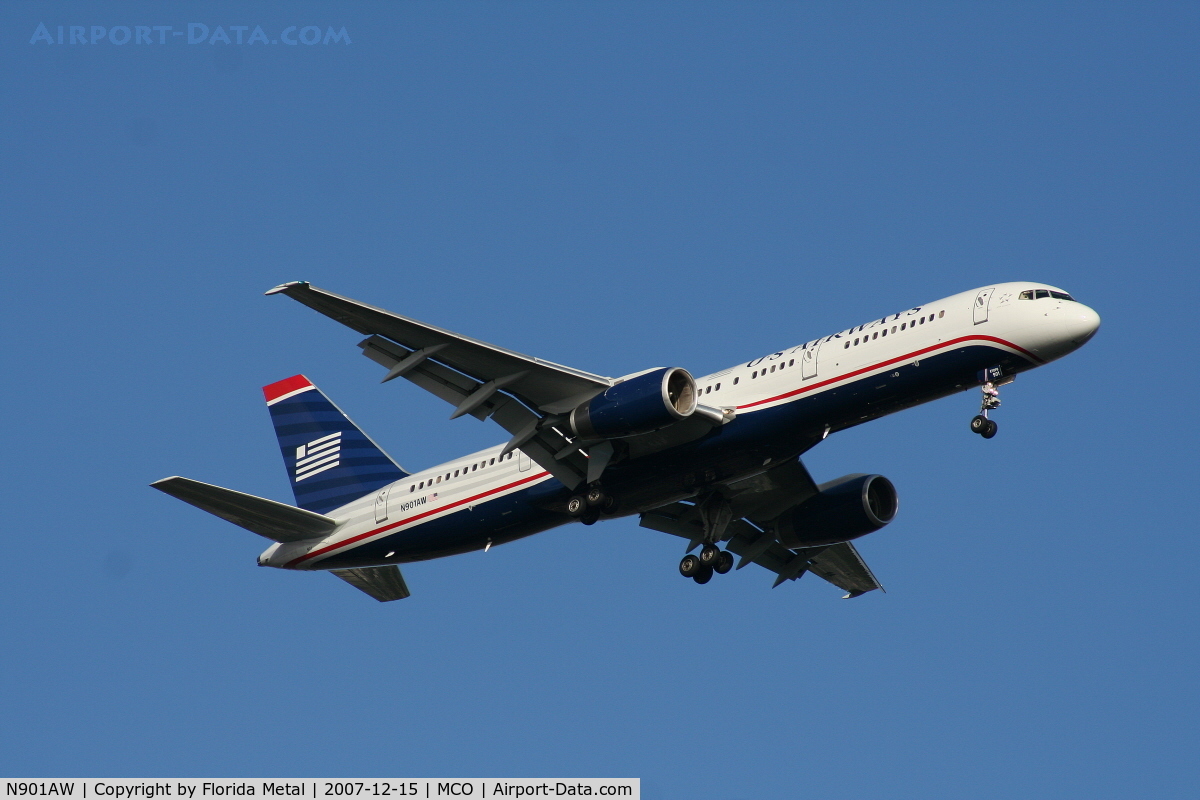 N901AW, 1985 Boeing 757-2S7 C/N 23321, US Airways