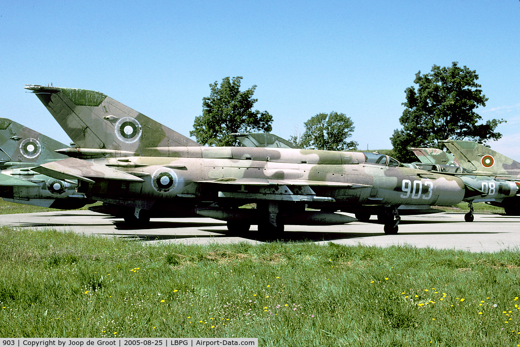 903, Mikoyan-Gurevich MiG-21Bis C/N 75028903, Now in storage at Graf Ignatievo air base.
