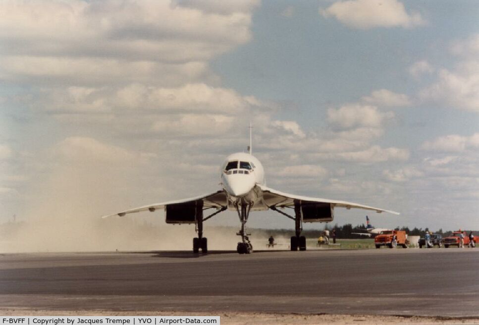 F-BVFF, 1978 Aerospatiale-BAC Concorde 101 C/N 15, At Val d'Or Airport