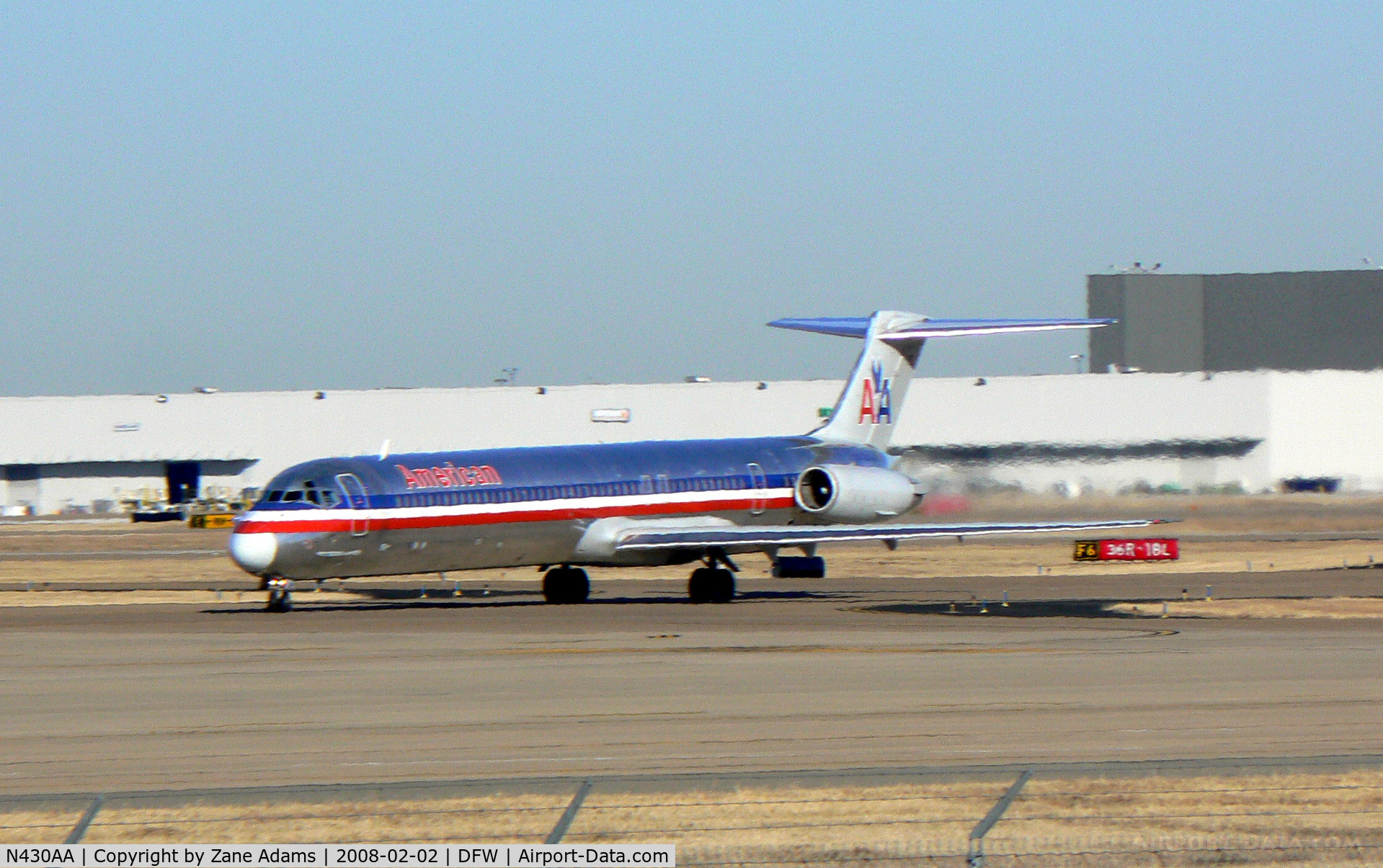 N430AA, 1986 McDonnell Douglas MD-82 (DC-9-82) C/N 49342, American Airlines at DFW