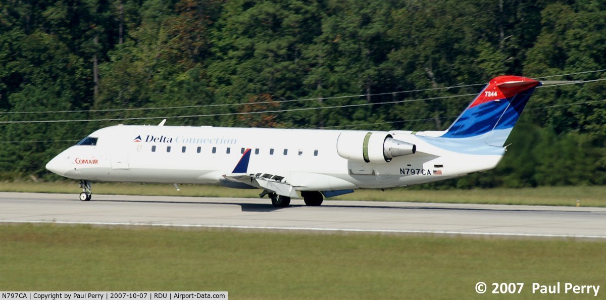 N797CA, 1999 Bombardier CRJ-100ER (CL-600-2B19) C/N 7344, Rollout, and too much sun!