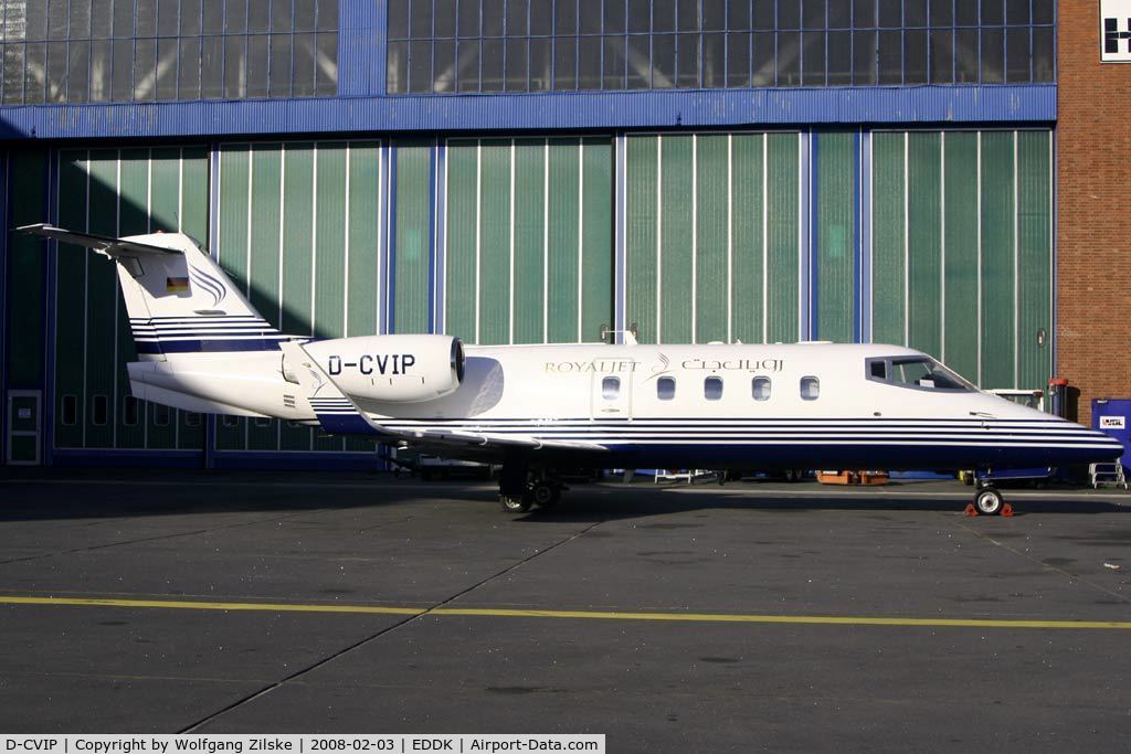 D-CVIP, Gates Learjet 55 C/N 55-109, visitor