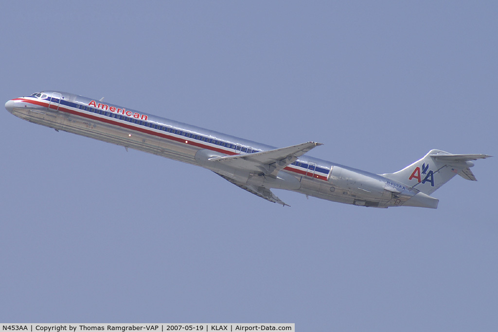 N453AA, 1988 McDonnell Douglas MD-82 (DC-9-82) C/N 49558, American Airlines MDD MD80