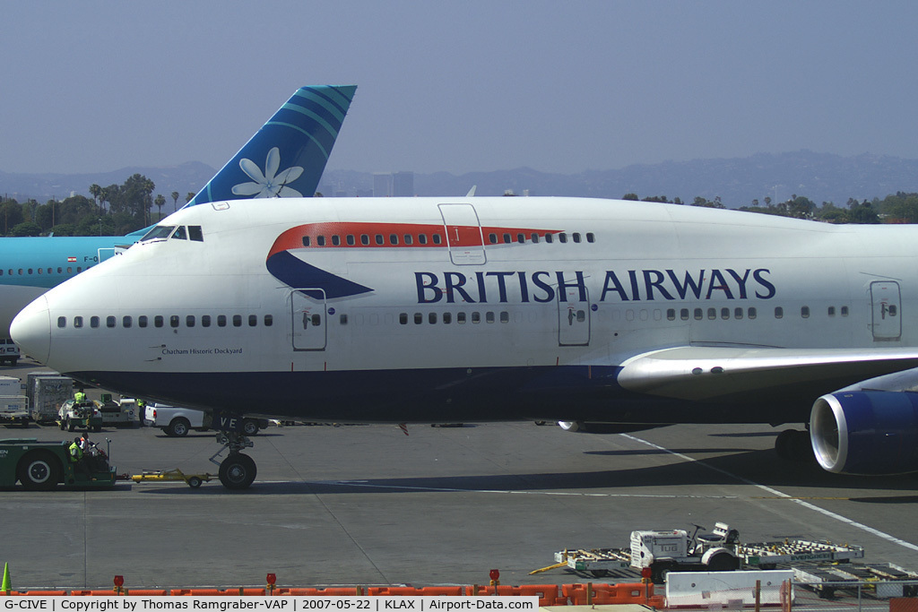 G-CIVE, 1994 Boeing 747-436 C/N 27350, British Airways Boeing 747-400