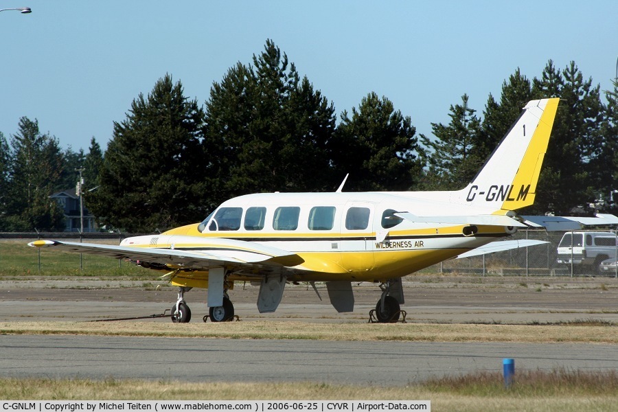 C-GNLM, 1973 Piper PA-31-350 Chieftain C/N 31-7305053, Wilderness Air Piper 31 belonging now to BCIT