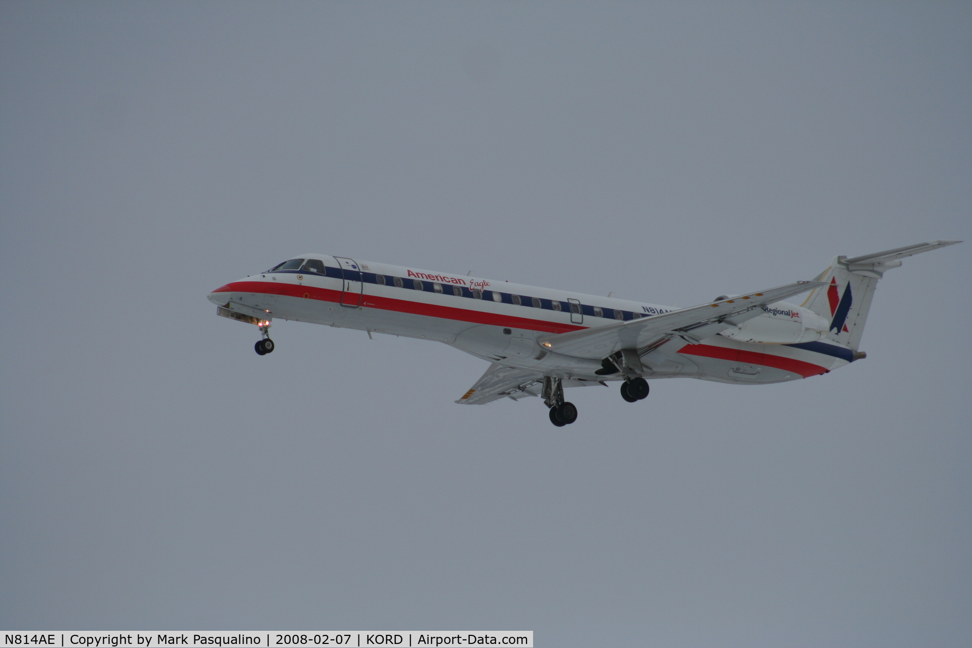 N814AE, 2001 Embraer ERJ-140LR (EMB-135KL) C/N 145541, EMB-135KL