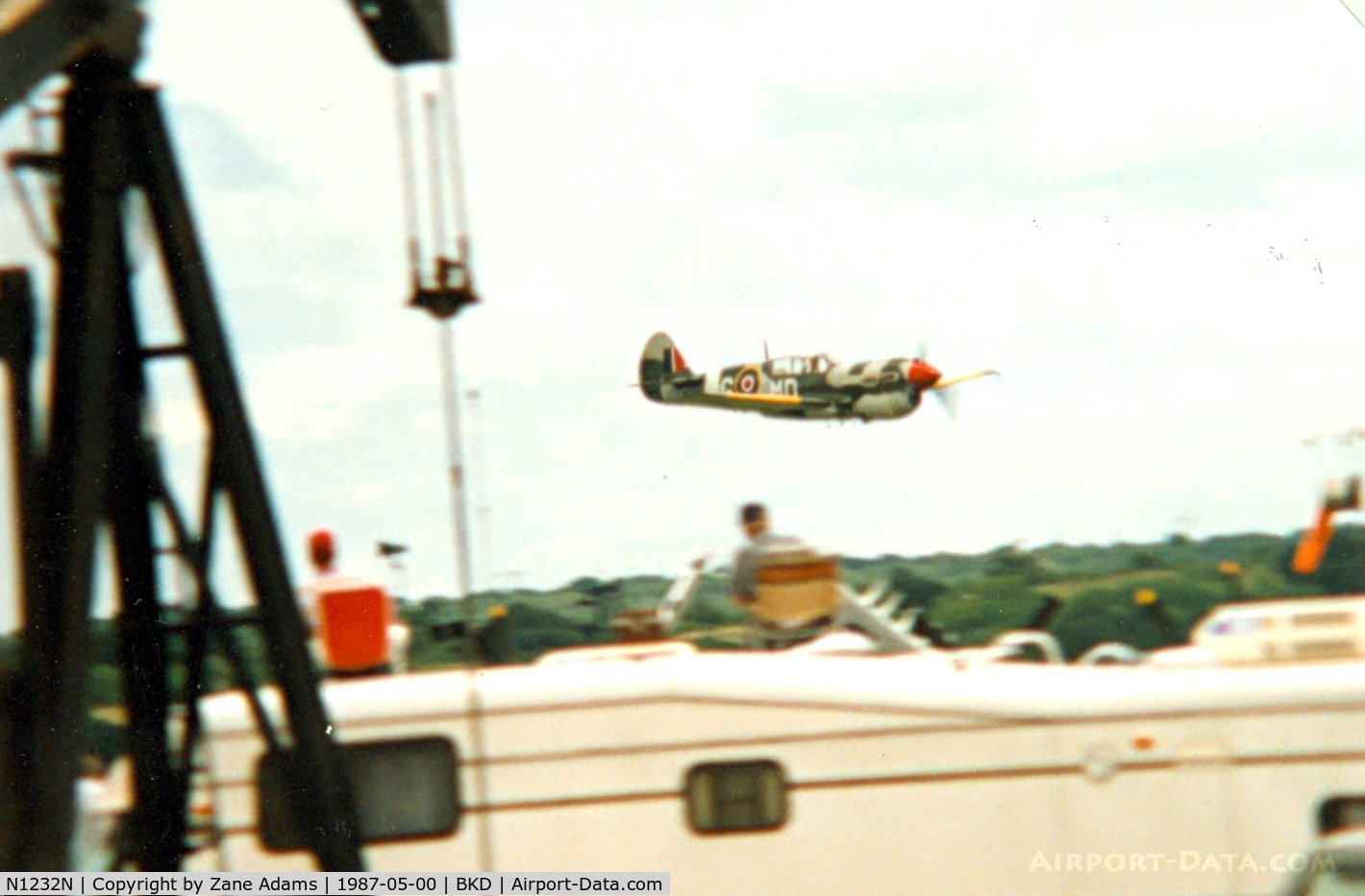N1232N, 1943 Curtiss P-40N Warhawk C/N 27483, At the Worlds Greatest Warbird Airshow ...EVER!