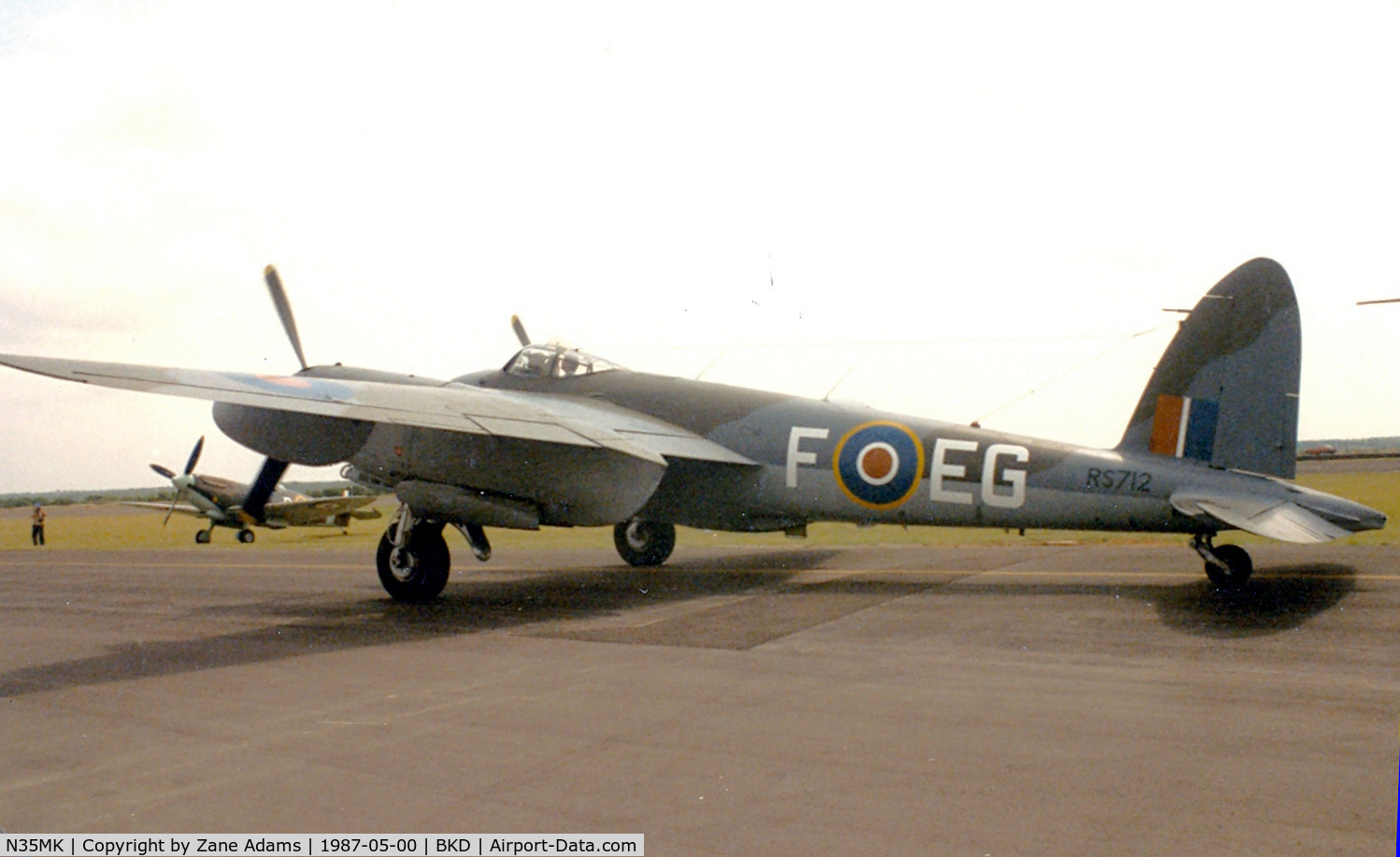 N35MK, 1946 De Havilland DH-98 Mosquito TT.35 C/N RS-712, At the Worlds Greatest Warbird Airshow ...EVER!