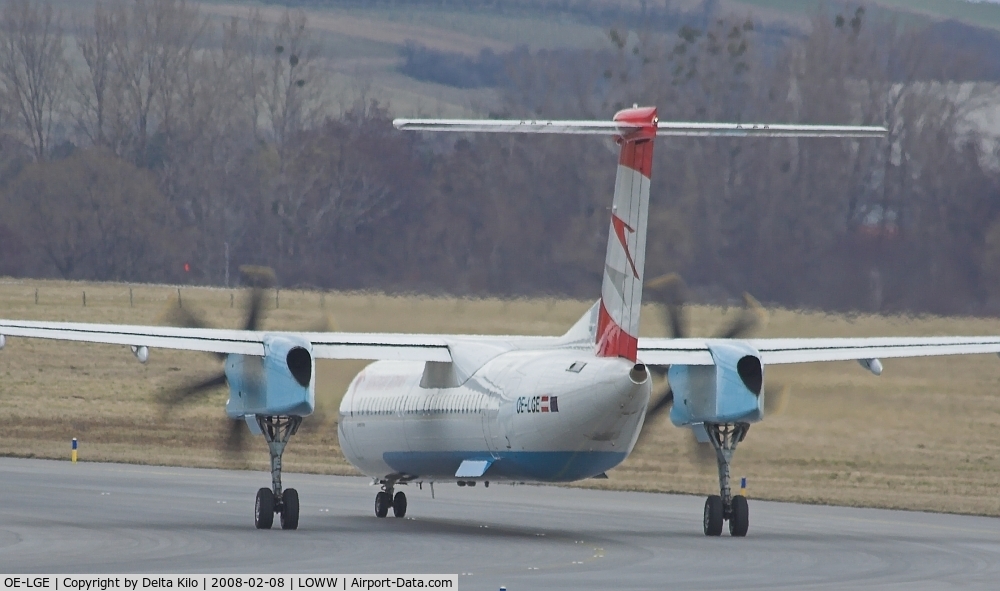 OE-LGE, 2001 De Havilland Canada DHC-8-402Q Dash 8 C/N 4042, AUSTRIAN ARROWS