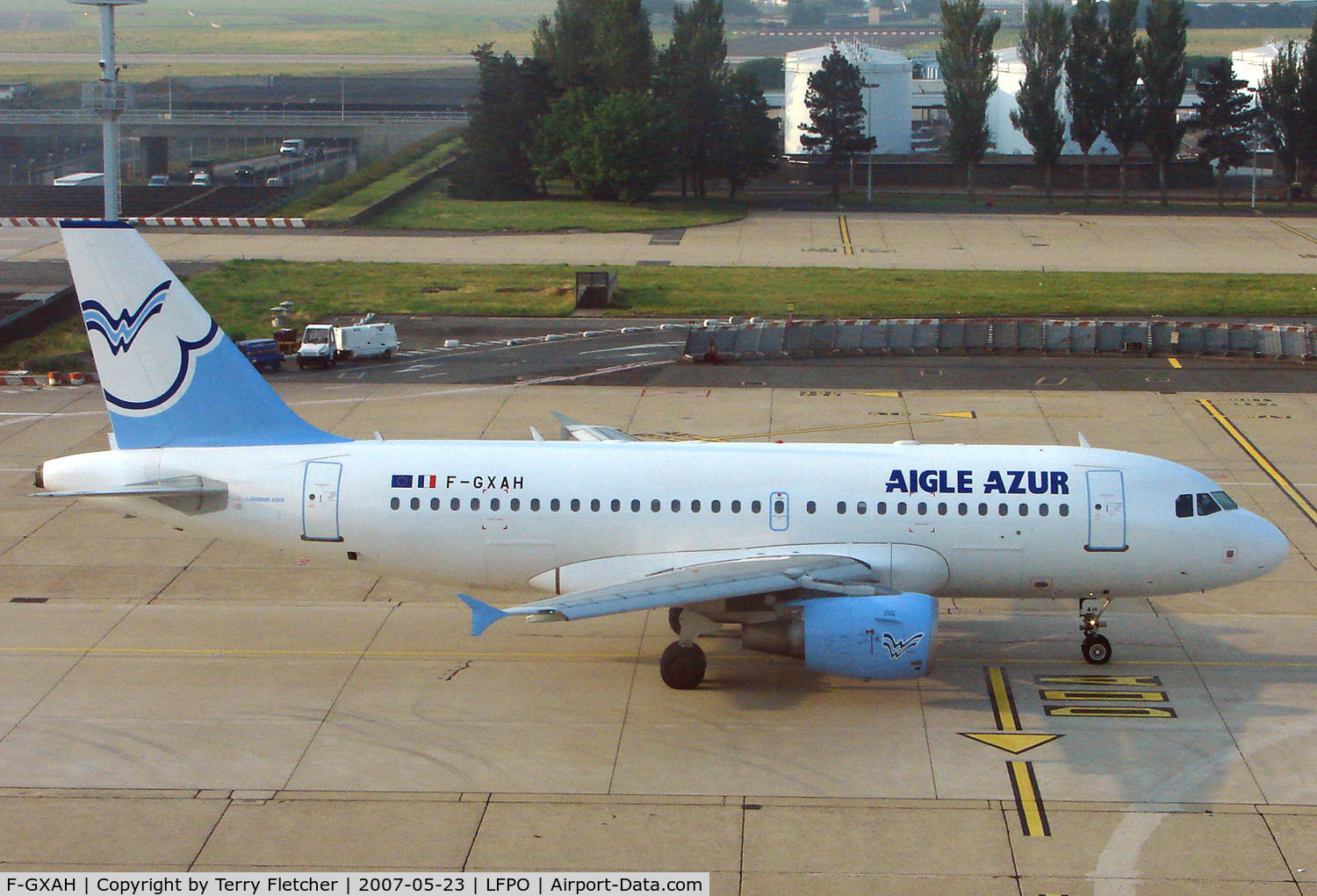F-GXAH, 2002 Airbus A319-112 C/N 1846, French Charter Airline at Paris Orly in May 2008