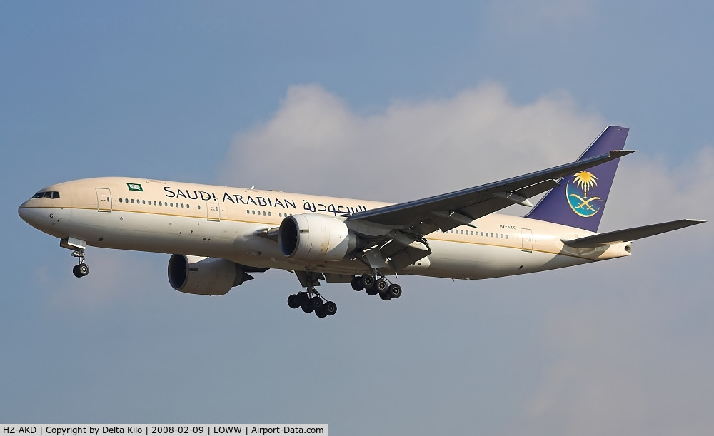 HZ-AKD, 1997 Boeing 777-268/ER C/N 28347, Saudi Arabian