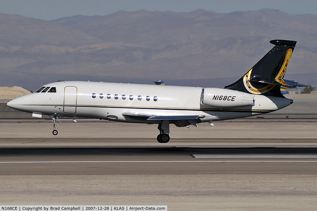 N168CE, 1999 Gulfstream Aerospace G-V C/N 568, Harrah's Operating Co. - Las Vegas, Nevada / 2006 Dassault Falcon 2000EX