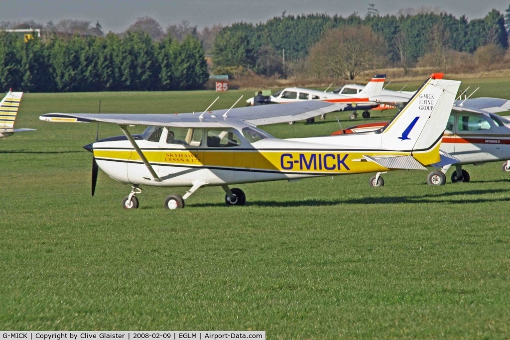 G-MICK, 1977 Reims F172N Skyhawk C/N 1592, Registered Owner: TRUSTEE OF: G-MICK FLYING GROUP - Previous ID: PH-JRA