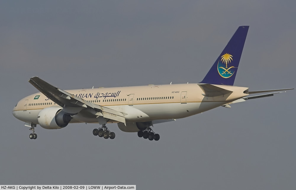 HZ-AKG, 1998 Boeing 777-268/ER C/N 28350, Saudi Arabian