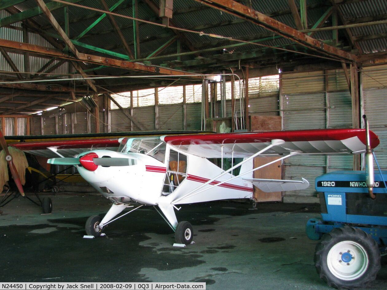 N24450, 2004 Cicero J/kelley T SPECIAL-T C/N 001, Taken at the Schellville Antique Aerodrome Display Weekend