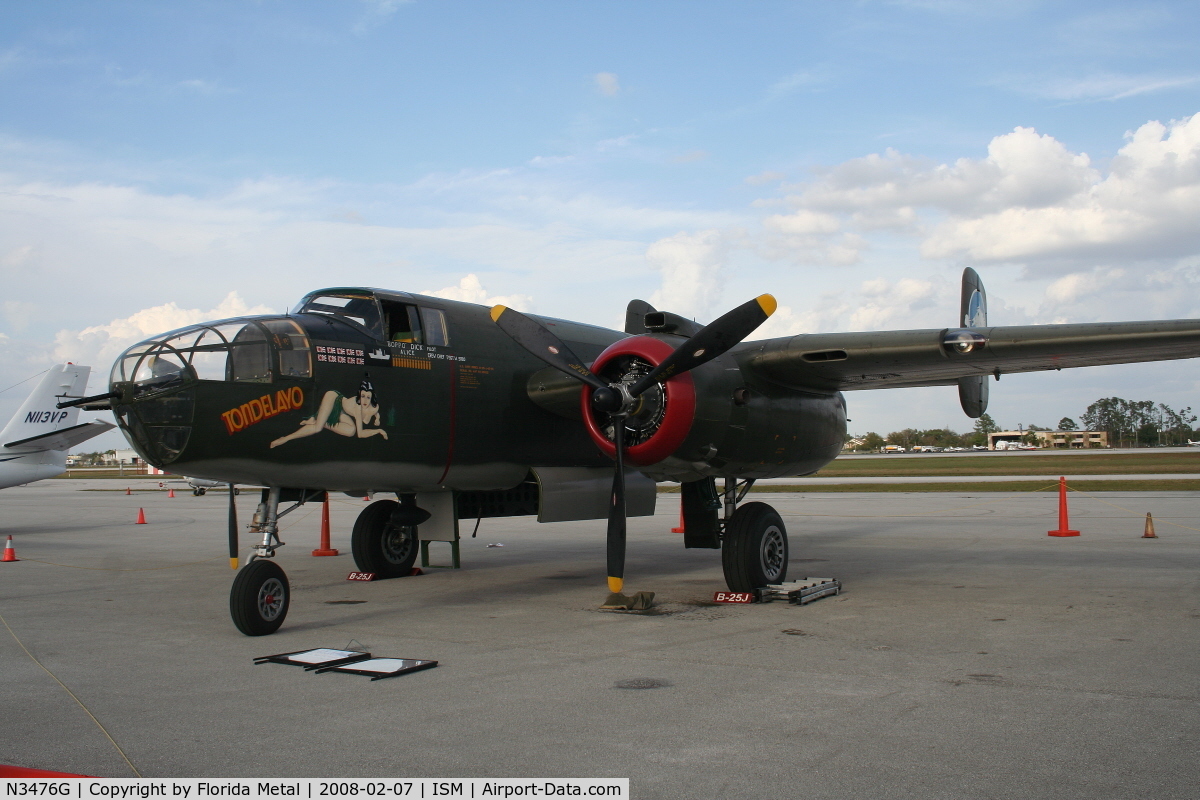 N3476G, 1944 North American B-25J Mitchell C/N 108-33257, B-25 Tondalayo (Collings Foundation)