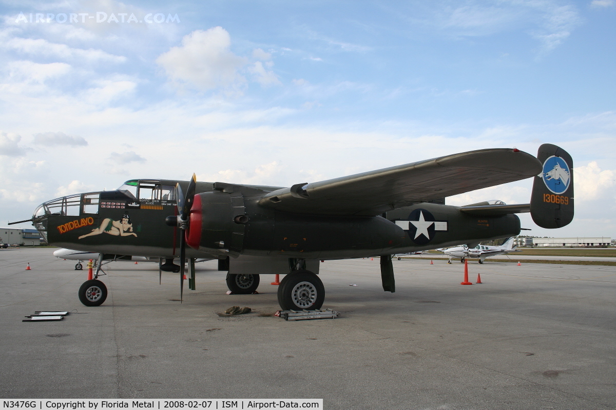 N3476G, 1944 North American B-25J Mitchell C/N 108-33257, B-25 Tondalayo (Collings Foundation)