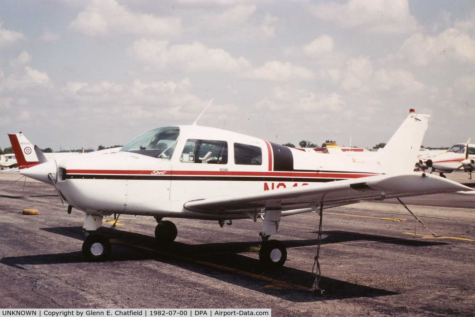UNKNOWN, , Photo taken for aircraft recognition training.  Beech 19 Sport based at the north ramp.