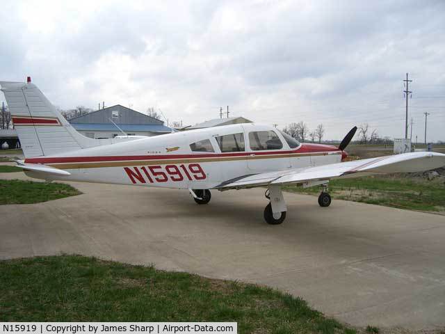 N15919, 1973 Piper PA-28R-200 C/N 28R-7335106, Side view